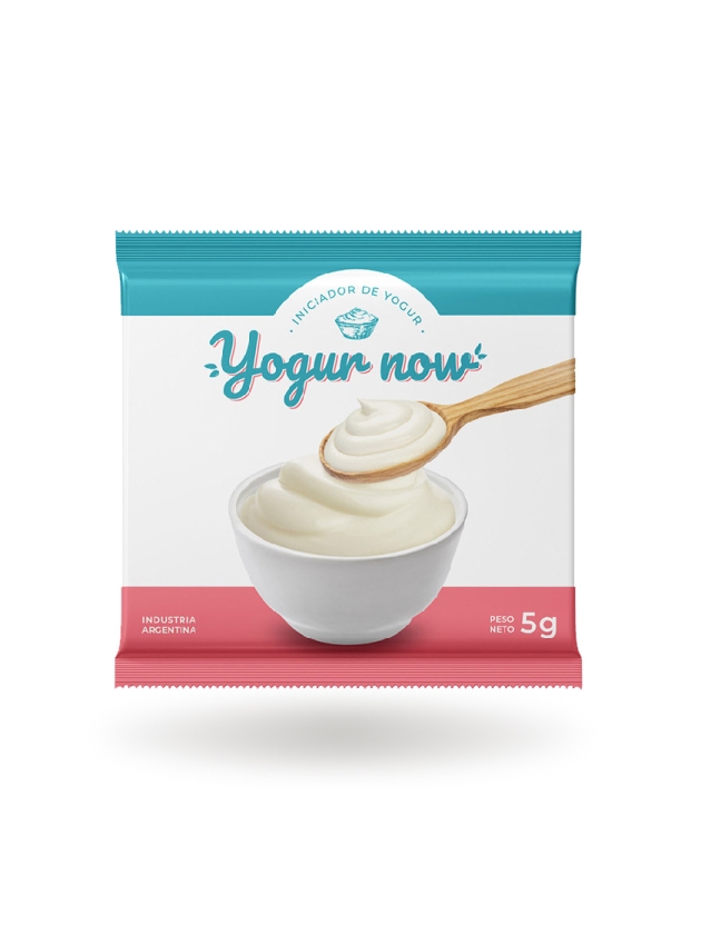 Fermento Iniciador de Yogur con Probioticos Yogur Now 5 g