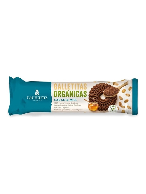 Galletas Organicas Cacao y Miel - Cachafaz