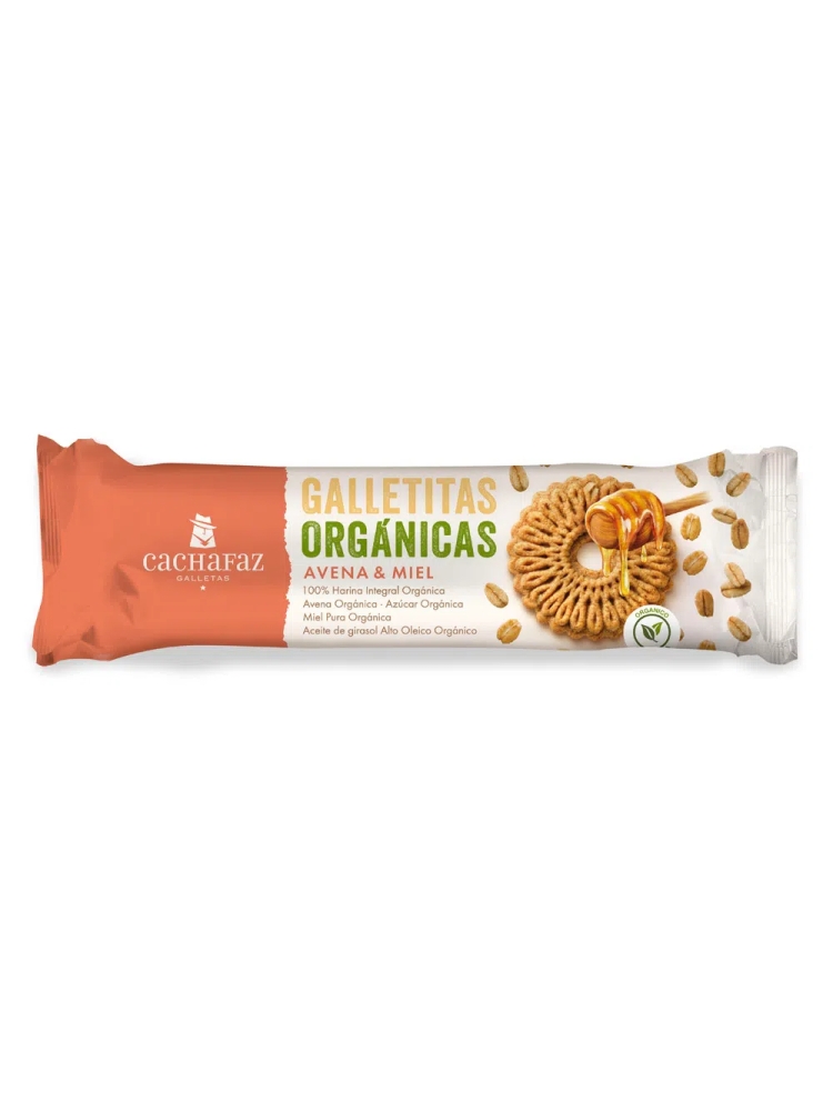 Galletas Organicas Avena y Miel - Cachafaz