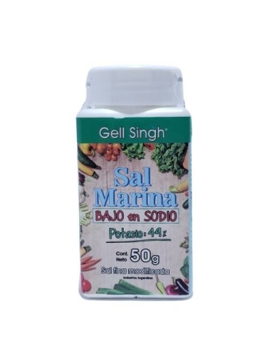 Sal Marina BAJO EN SODIO x 50 grs - GELL SINGH