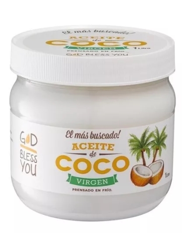 Aceite de Coco Virgen- God Bless You x 1 litro