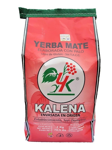 Yerba Kalena elaborada con Palo x 500 gr. SIN TACC