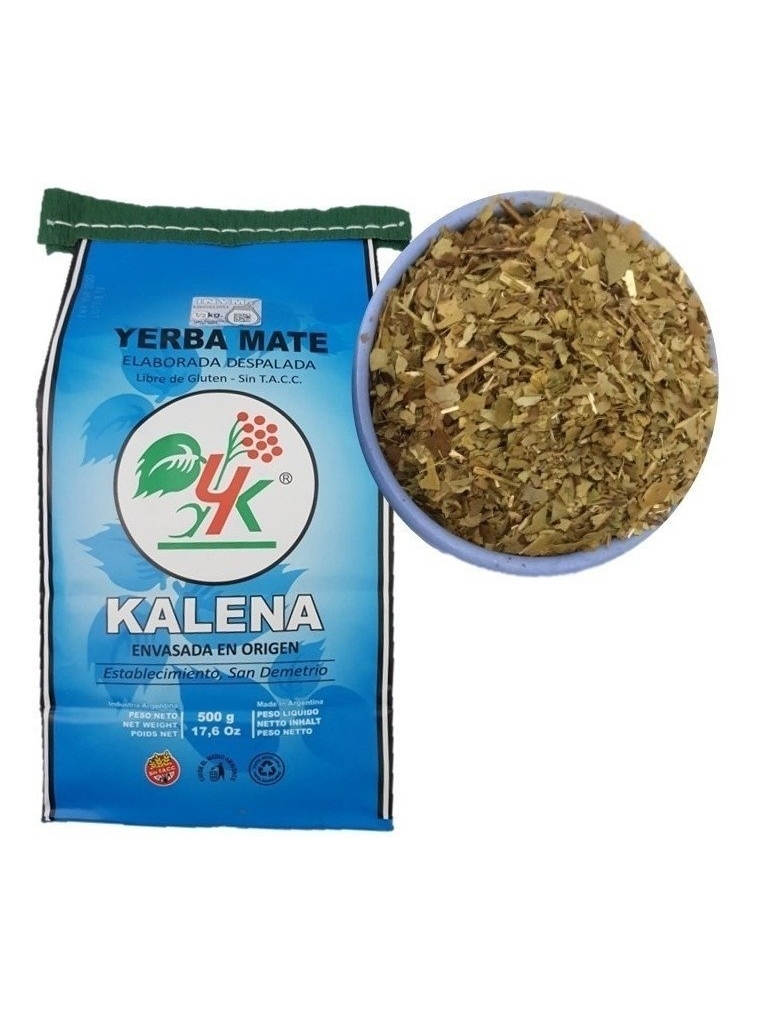 Yerba Kalena Despalada x 500 grs. SIN TACC