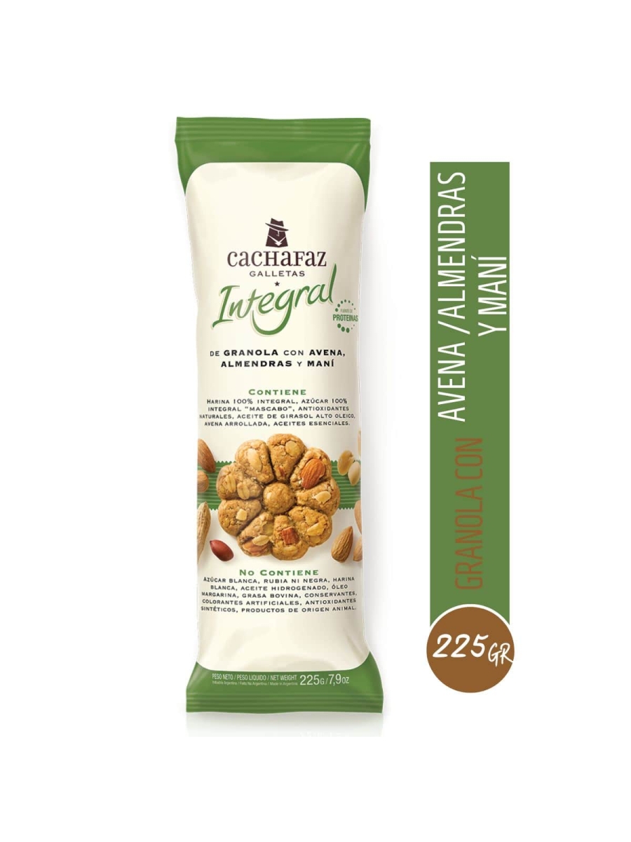 Galletas Integrales  x 225 gr - Cachafaz