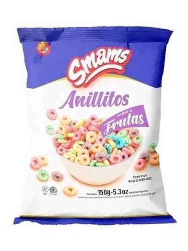 Aritos Frutales x 150 grs. -SIN TACC - SMAMS